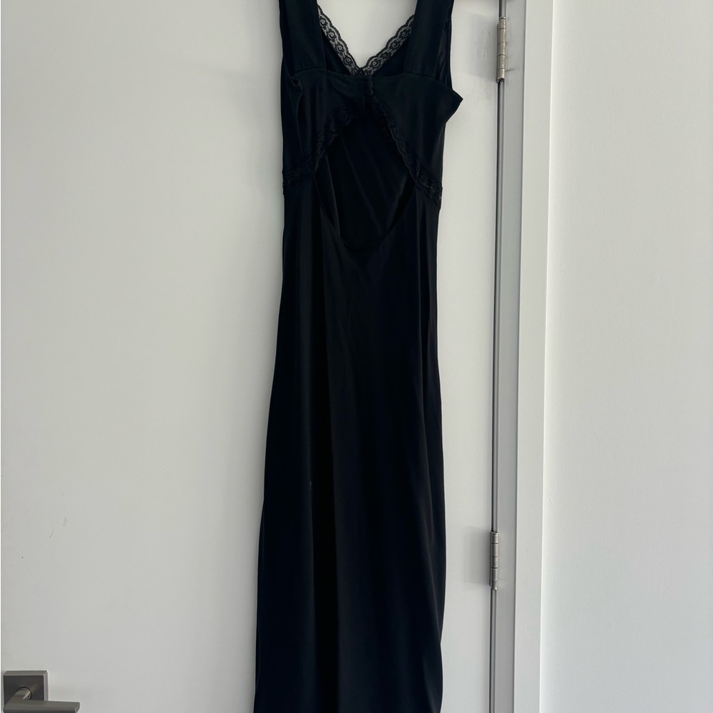 Reformation Provence Silk Slip Dress